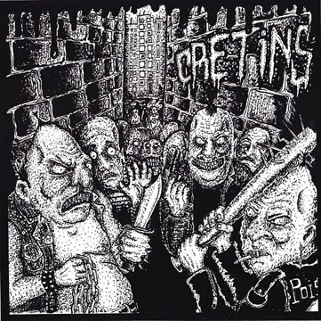 CRETINS "S/T" EP (Vinyl Conflict)